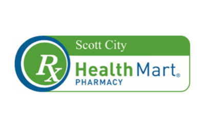 RX Scott City Health Mart Pharmacy Logo